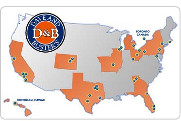 Dave And Busters Map Syrup Magazine | Entertainment - Dave And Buster's